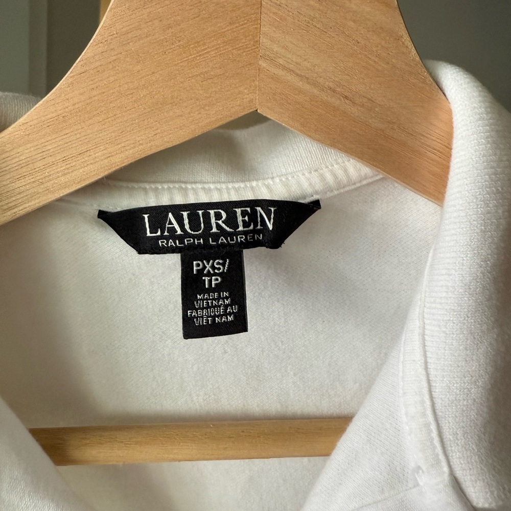 Lauren Ralph Lauren Crisp White Polo